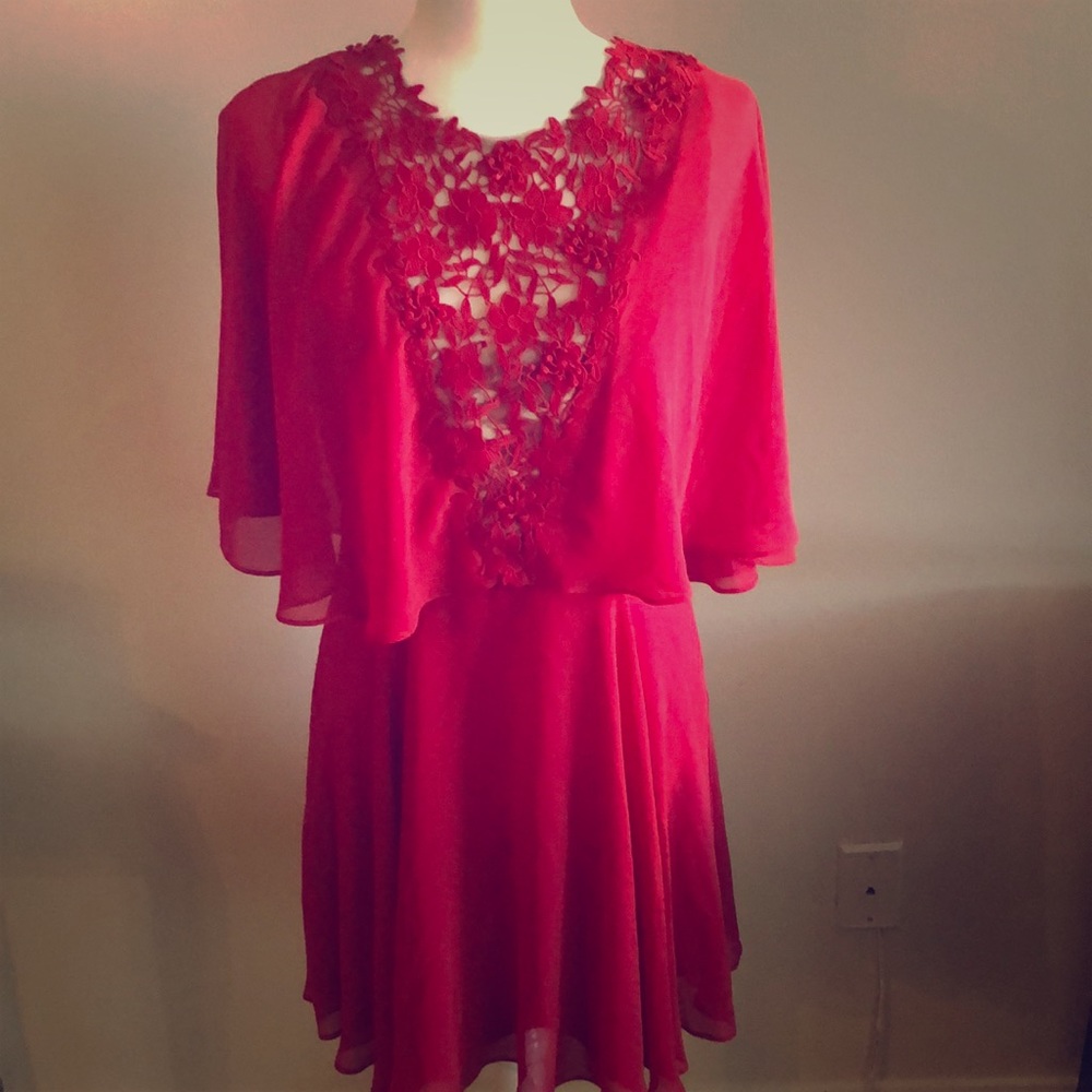 BCBG red dress